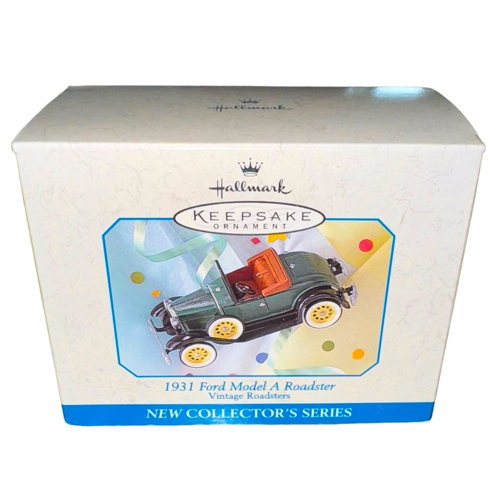 Hallmark 1931 Ford Model A. Roadster Vintage Roadsters Collectors Series 1998
